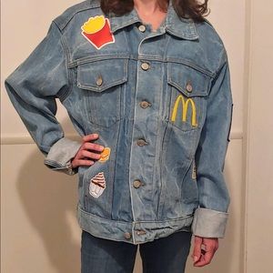 Limited Edition McDonald’s/Uber Eats Denim Jacket